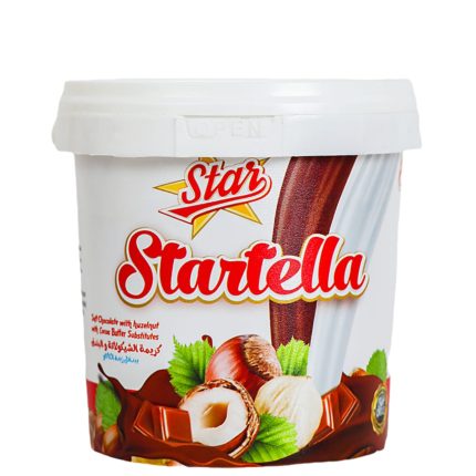 سبريد شوكولاتة بالبندق ستارتيلا من ستار فوود -نكهة غنية وشوكولاتة كريمية مثالية للفطور و الحلويات