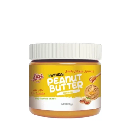 زبدة الفول السوداني بالعسل